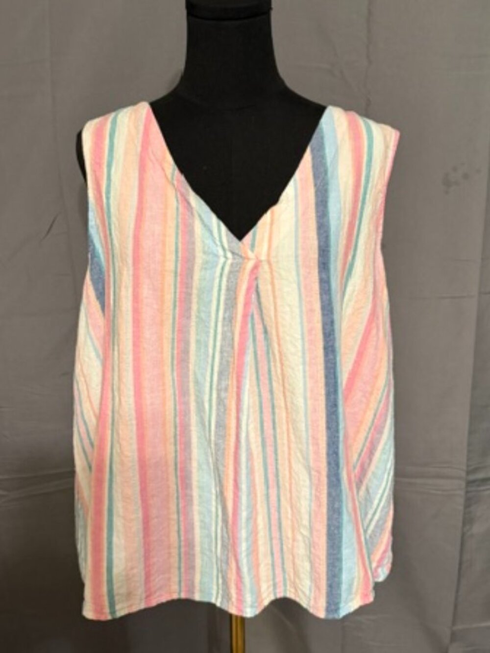 TIME AND TRU Sleeveless Blouse Size 2X